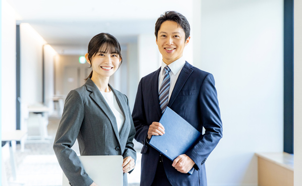 スピード感を持って調査､交渉を行います